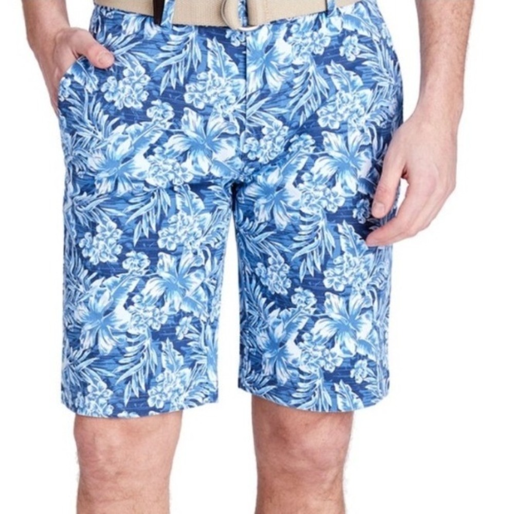 Vineyard Vines Men's Blue Cotton Blend Breaker 11" Shorts - Size 38